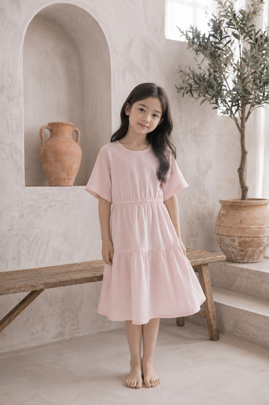 Robe à manches courtes pour enfant
